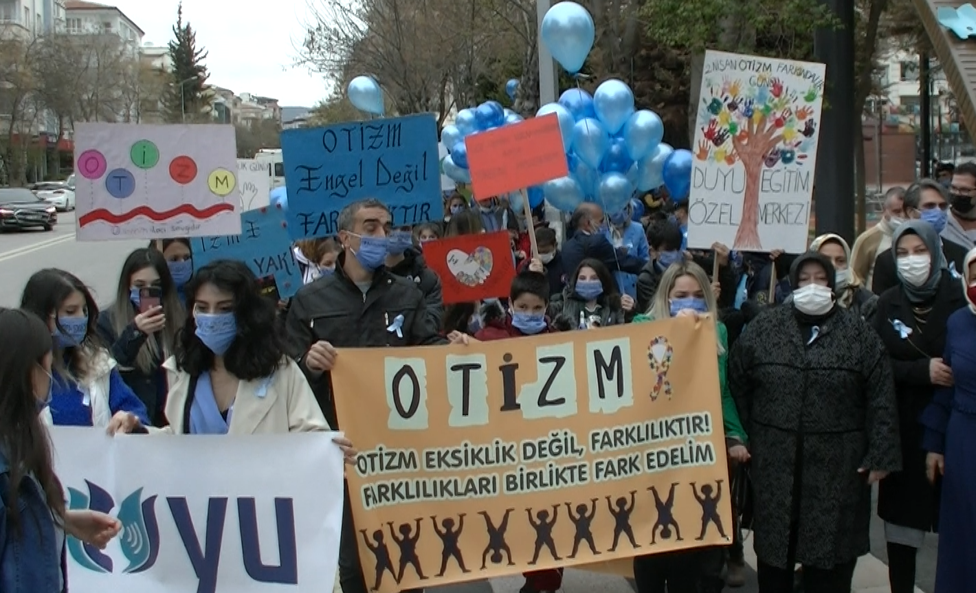 Gaziantep  Otizmin farkında 