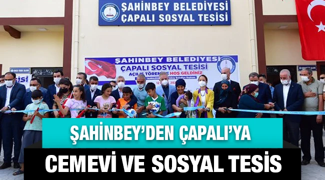 Şahinbey’den Çapalı’ya Cemevi ve Sosyal tesis!