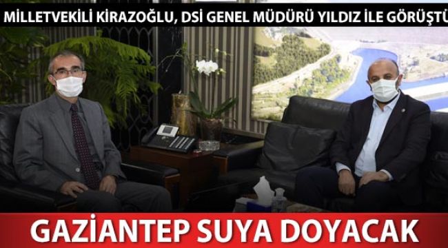 Gaziantep suya doyacak 