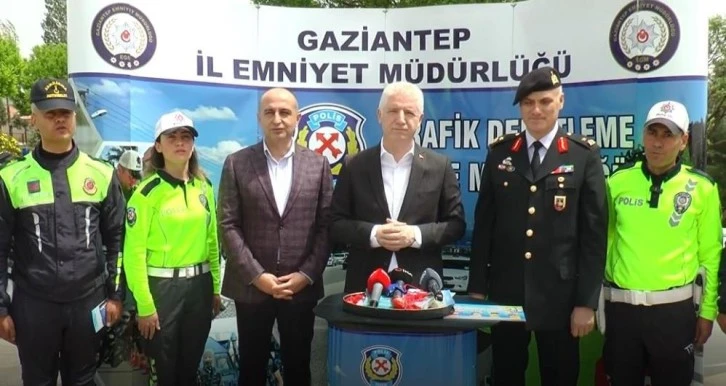 Gaziantep'te 2 bin 600 personelle bayramda trafik denetimi