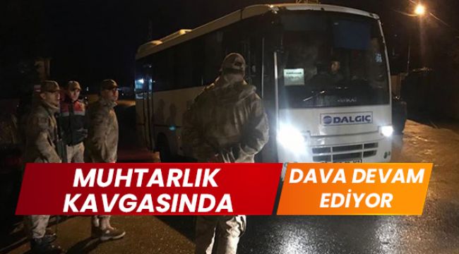 Gaziantep'te 3 kişinin öldüğü muhtarlık kavgasıyla ilgili davanın görülmesine devam edildi