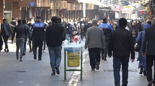 Gaziantep'te yılbaşı öncesi korkutan görüntüler