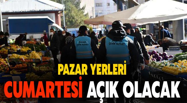 Gaziantep Valiliğinden pazar yerleri açıklaması