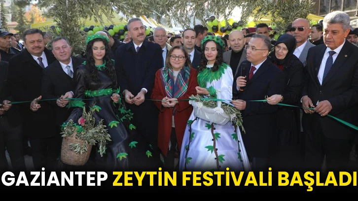 Gaziantep Zeytin Festivali başladı