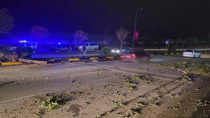 Gaziantep’te çevik kuvvet aracı kaza yaptı: 5 yaralı