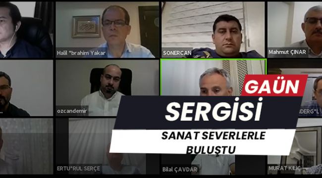 ‘GAZZE DUVARIN ÖTESİ’ SERGİSİ SANATSEVERLERLE BULUŞTU