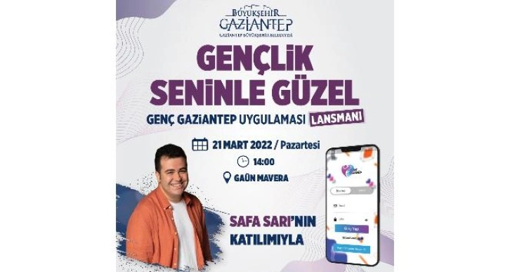 Gençlere özel mobil uygulama: “Genç Gaziantep”