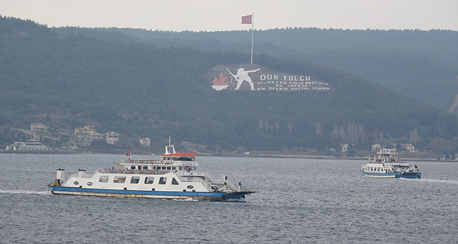 Gökçeada’ya bazı feribot seferleri iptal edildi