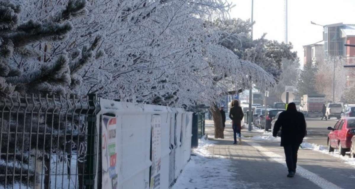 Göle donuyor, eksi 26 derece