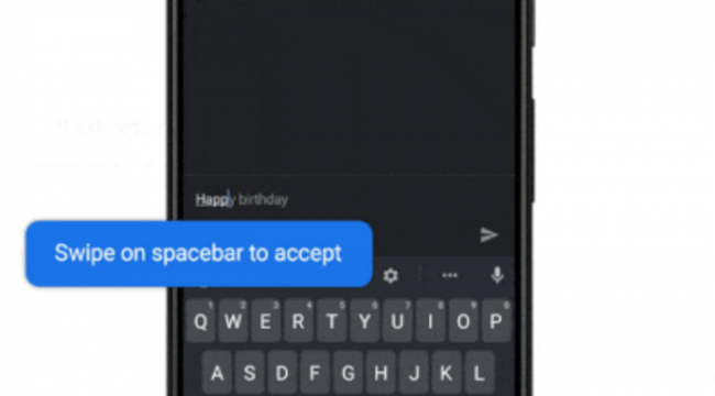 Google akıllı yazma özelliğini duyurdu