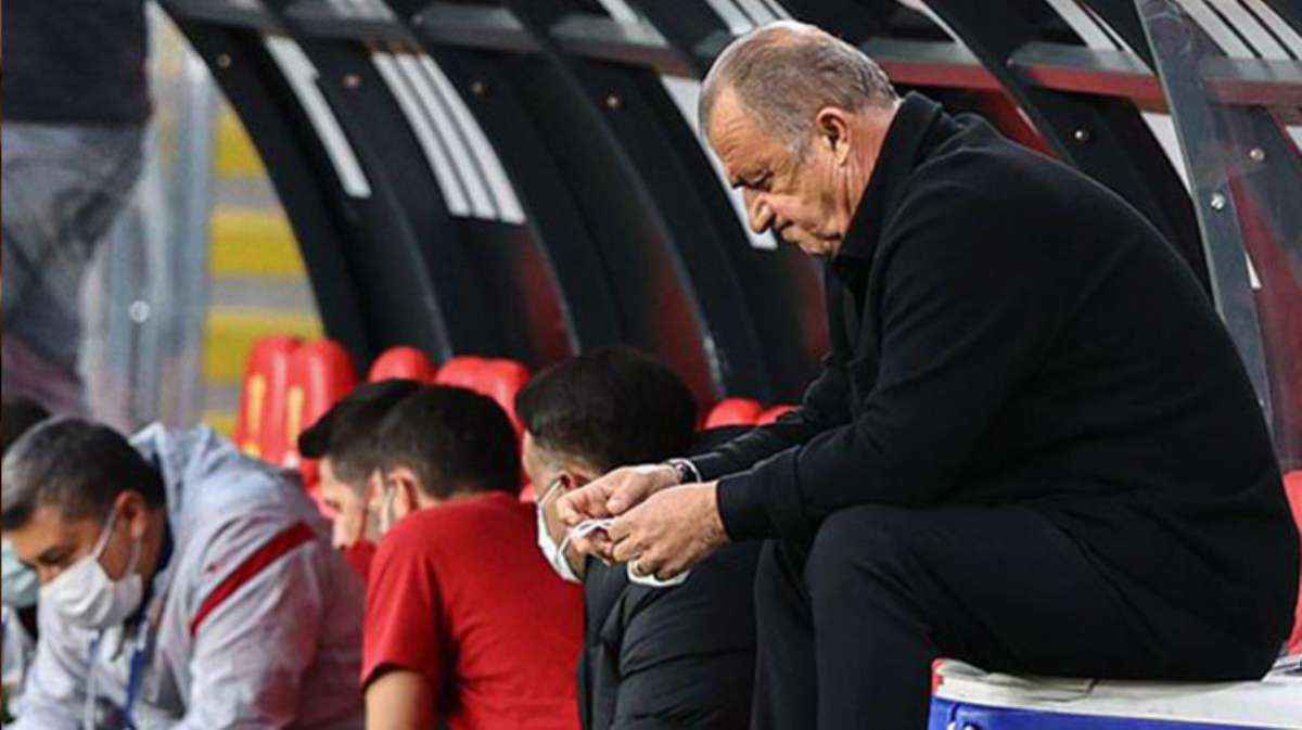 Göztepe maçında Fatih Terim'in oldukça moralsiz olduğu görüldü