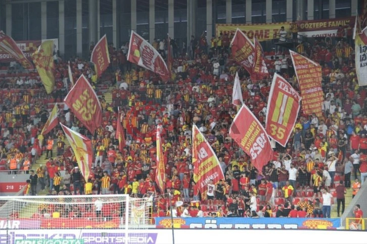 Göztepe, seyircisinden yoksun ilk maçına çıkıyor