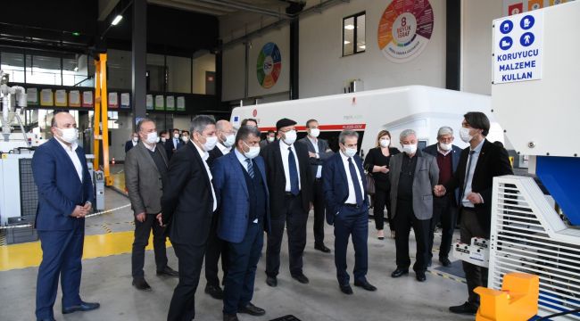 GSO VE GTO'DAN Model fabrikada  müşterek komite toplantısı