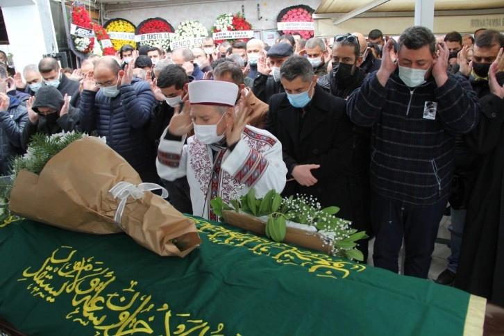 Gülçin Ergül'ün kazada ölen sevgilisi son yolculuğuna uğurlandı