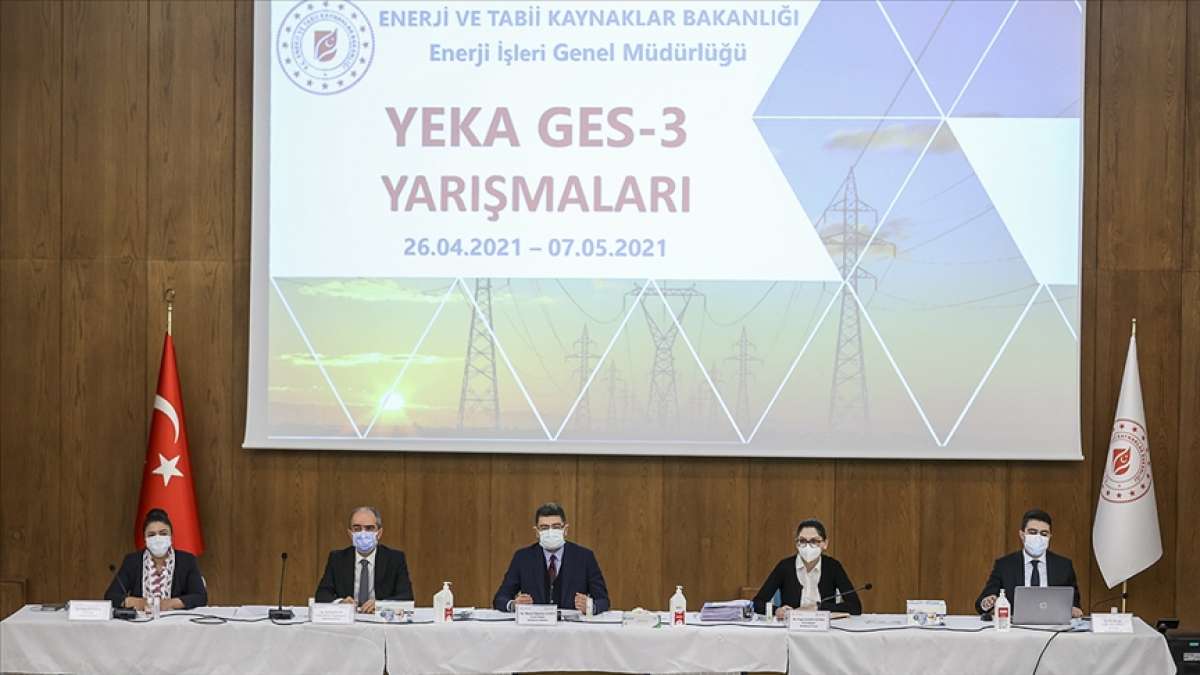 Güneş mini YEKA yarışmalarında iki günde 130 megavat kapasite tahsis edildi