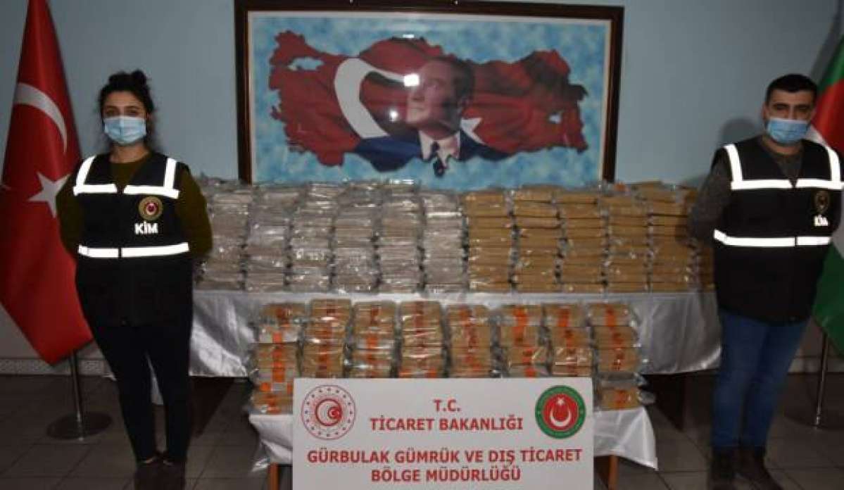 Gürbulak Gümrük Kapısı'nda 808 kilogram eroin ele geçirildi