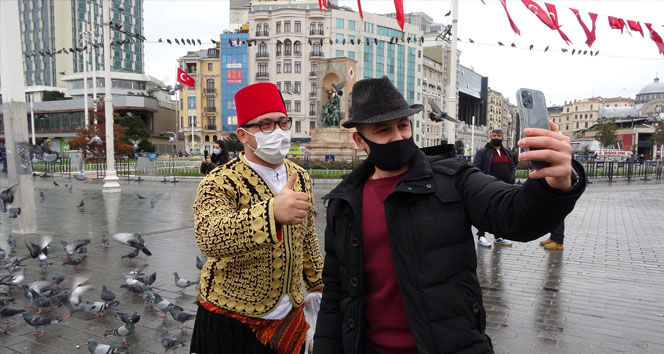 Güvercinlerin ağabeyi kısıtlama günlerinde kuşları unutmadı