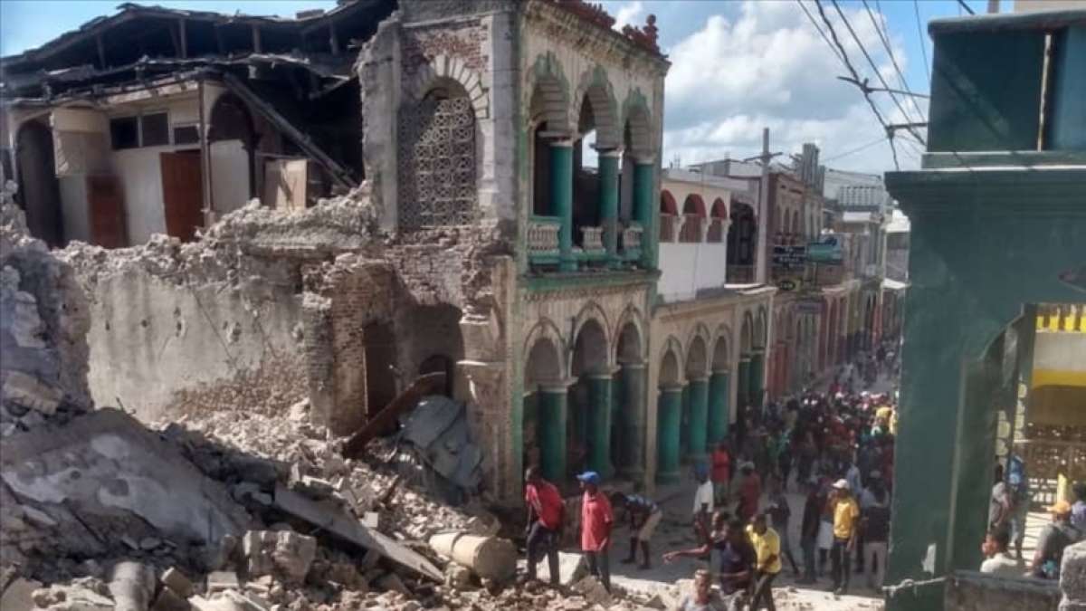 Haiti açıklarındaki depremde ölenlerin sayısı 2 bin 207'ye yükseldi