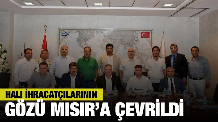 Halı İhracatçılarının Gözü Mısır’a Çevrildi