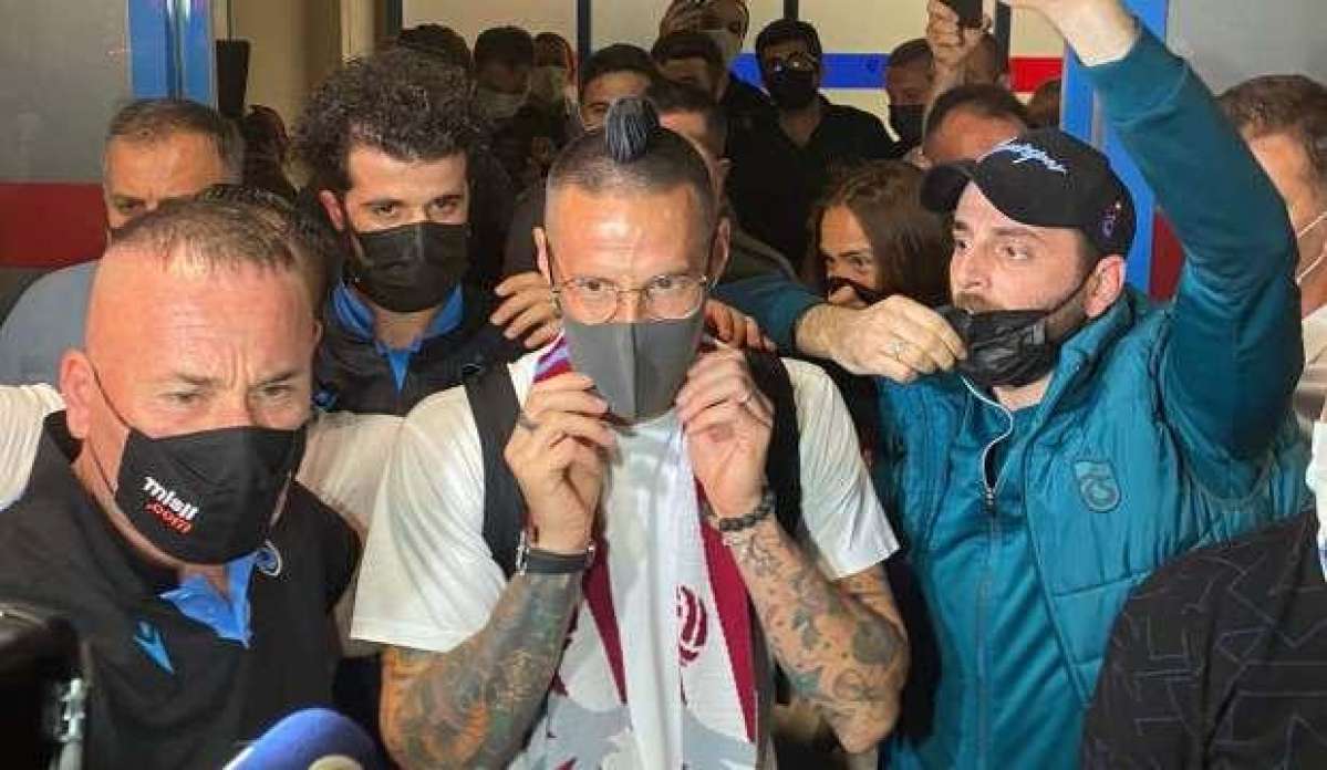 Hamsik, Trabzon'a geldi!