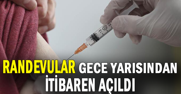 Hastalık geçirene tekrar 2. doz hakkı: Randevular gece yarısından itibaren açıldı