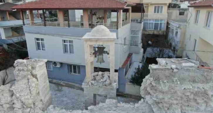 Hatay’da 700 yıllık Meryem Ana Ortodoks Kilisesi depremde yıkıldı