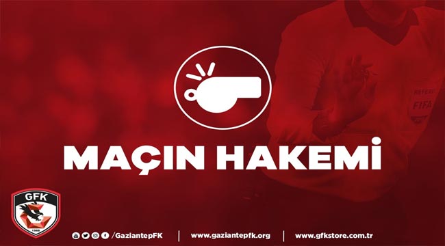  Hatayspor maçı hakemi açıklandı