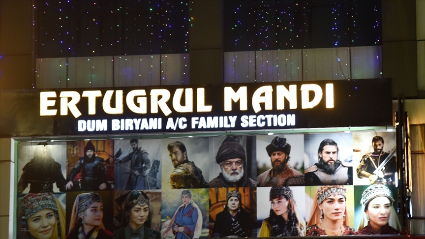 Hindistan'da Diriliş Ertuğrul dizisini seven girişimci açtığı restorana 'Ertuğrul' ad