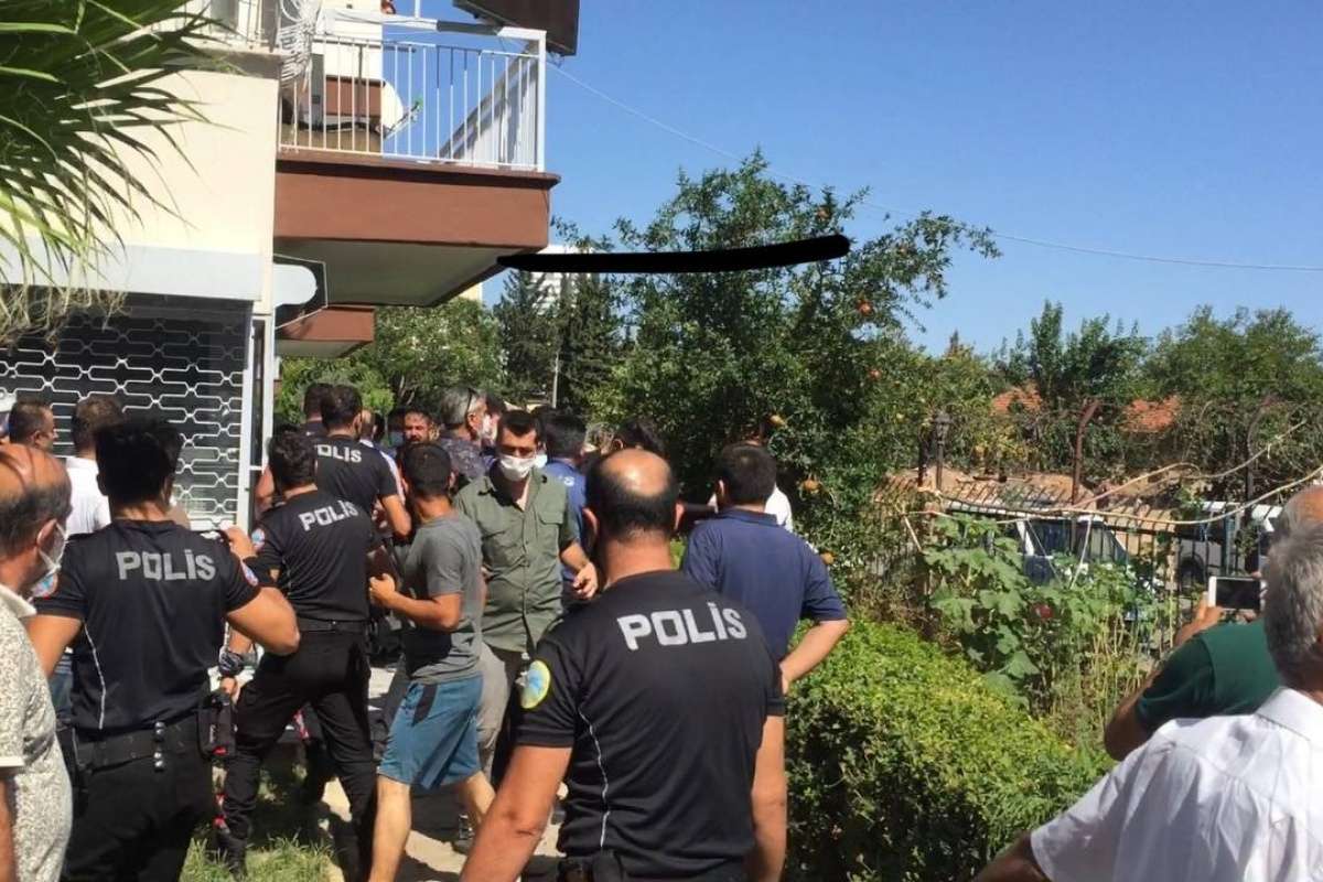 Husumetli aileler birbirine girdi, polis ayırmakta güçlük çekti