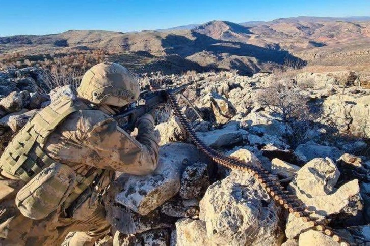 İçişleri Bakanlığı'ndan kış üstlenmesindeki teröristlere karşı yeni operasyon