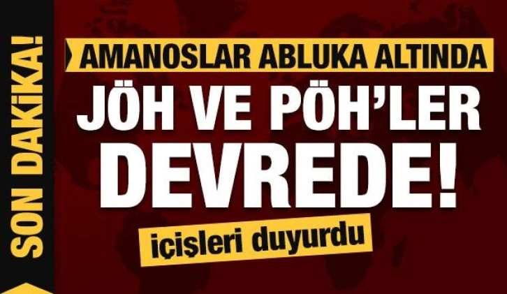 İçişleri duyurdu: Dev operasyon başladı!