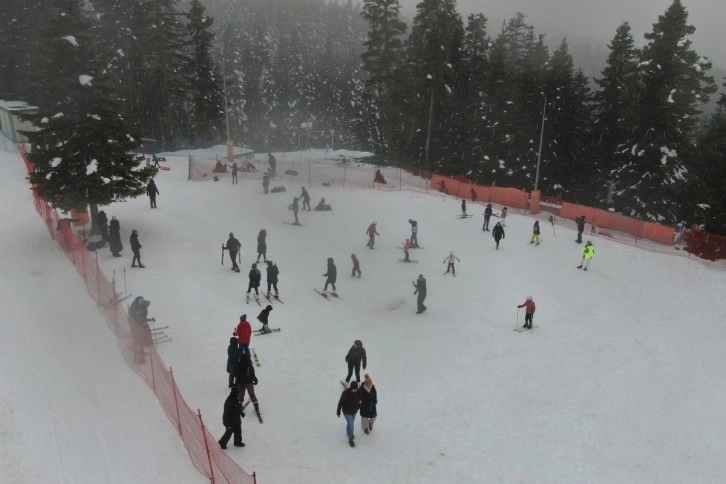 Ilgaz Dağı’nda yılbaşı yoğunluğu