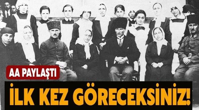 İlk kez göreceksiniz, Atatürk'ün bilinmeyen fotoğrafları