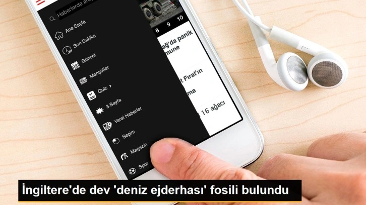 İngiltere'de dev 'deniz ejderhası' fosili bulundu