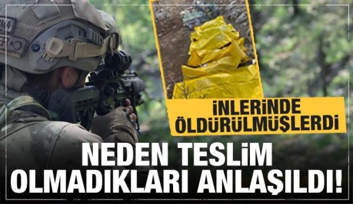 İnlerinde etkisiz hale getirilmişlerdi! O teröristlerden birinin kimliği açıklandı