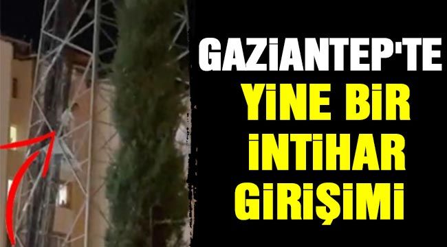 İntihar için baz istasyonuna çıktı