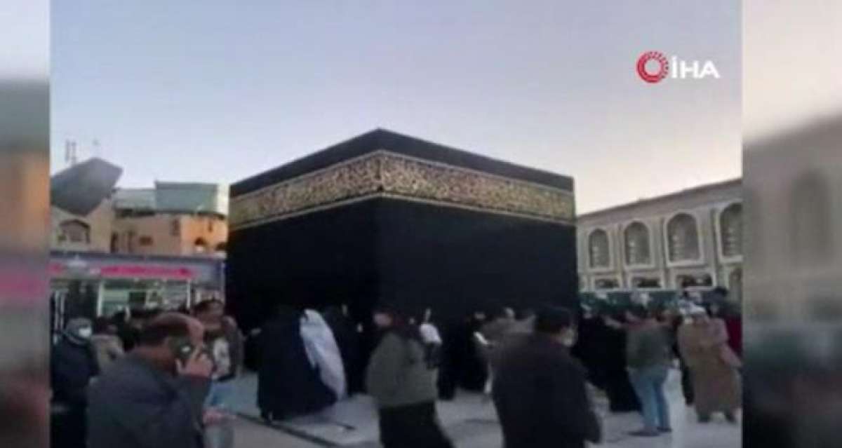 Irak'ta Kabe maketi skandalı!