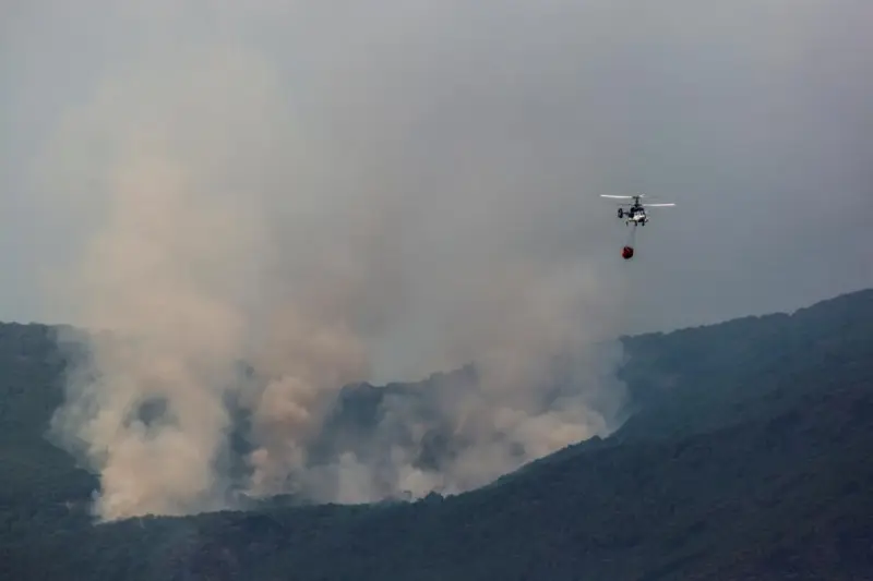 İspanya'nın güneyi 5 gündür alev alev yanıyor