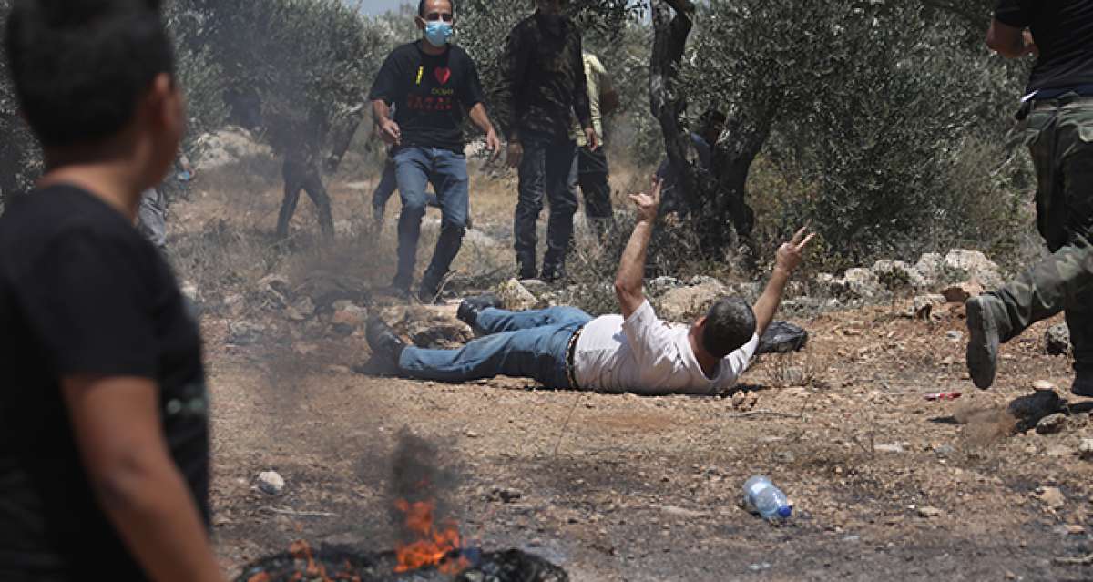 İsrail askerlerinden Nablus'taki protestolara müdahale: