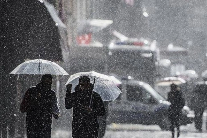 İstanbul'da sağanak yağış uyarısı