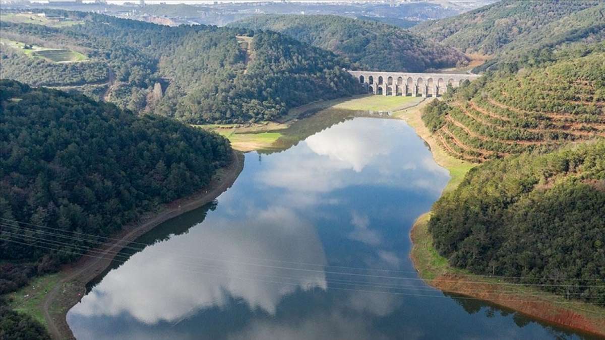 İstanbul'un barajlarındaki doluluk oranı yüzde 76,84 seviyesinde