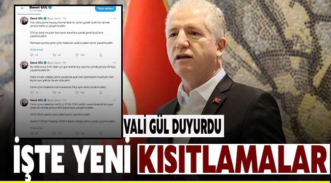 İşte kısıtlamada dikkat edilmesi gerekenler