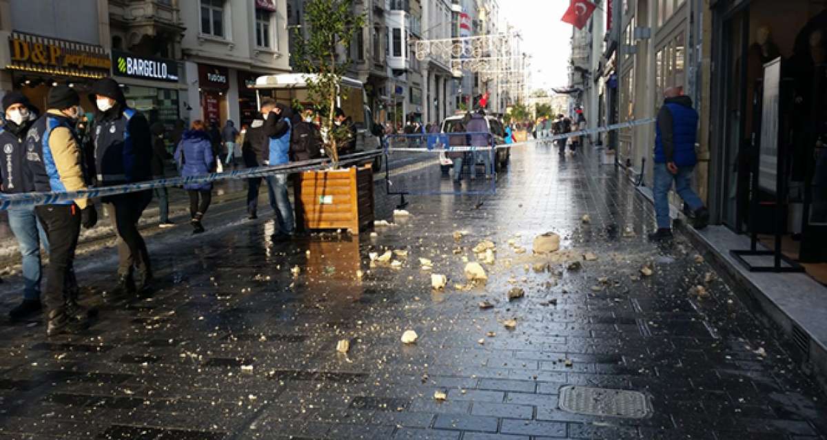 İstiklal Caddesi'nde faciadan dönüldü