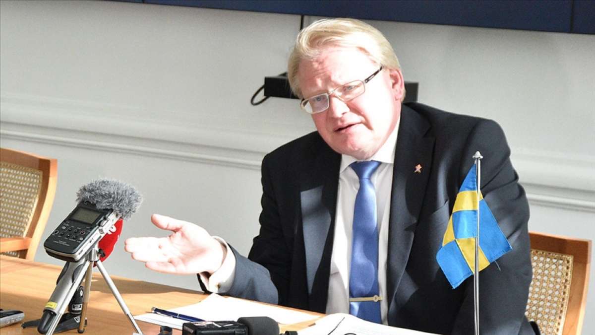 İsveç Savunma Bakanı Hultqvist'ten terör örgütü YPG/PKK'ya destek