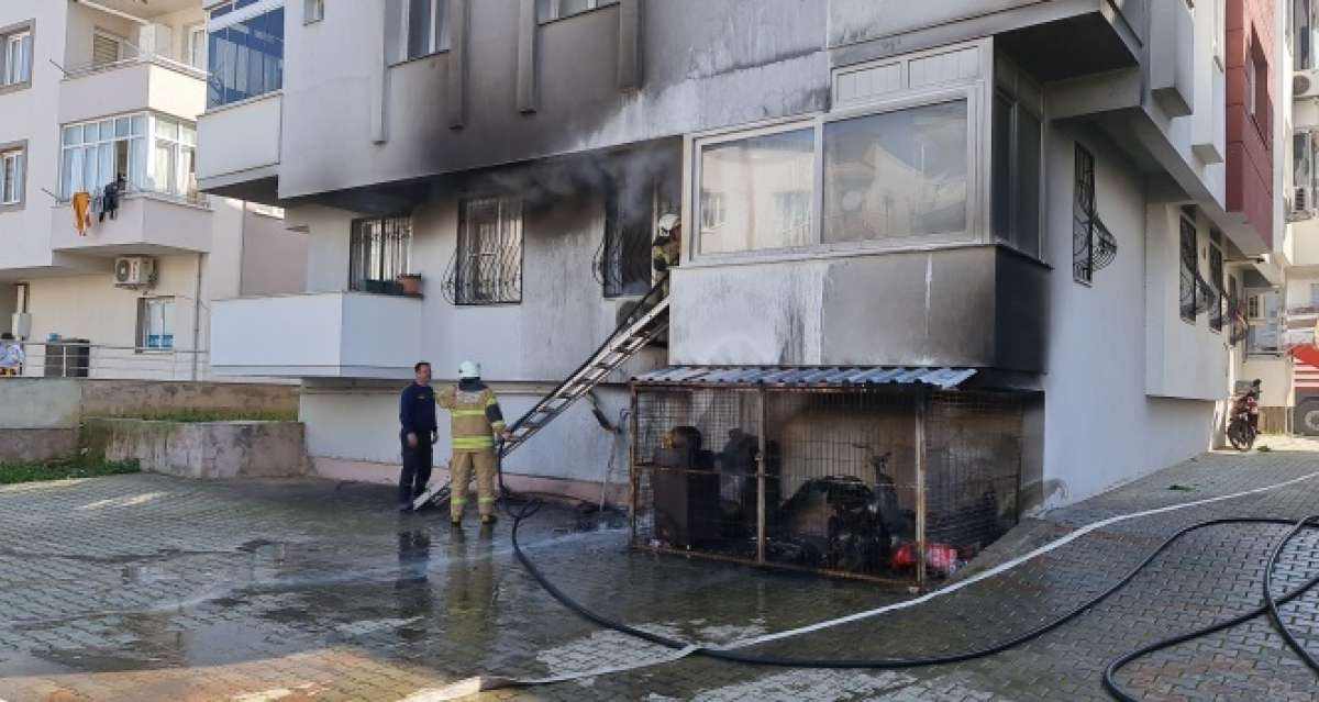 İzmir'de korkutan yangın