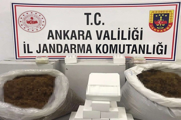 Jandarmadan kaçak tütün operasyonu