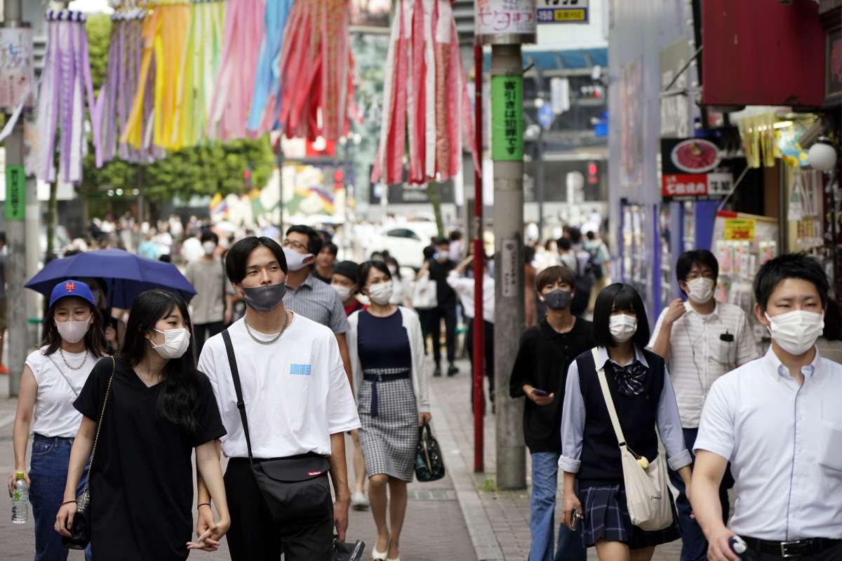 Japonya'da günlük Covid-19 vaka sayısında rekor