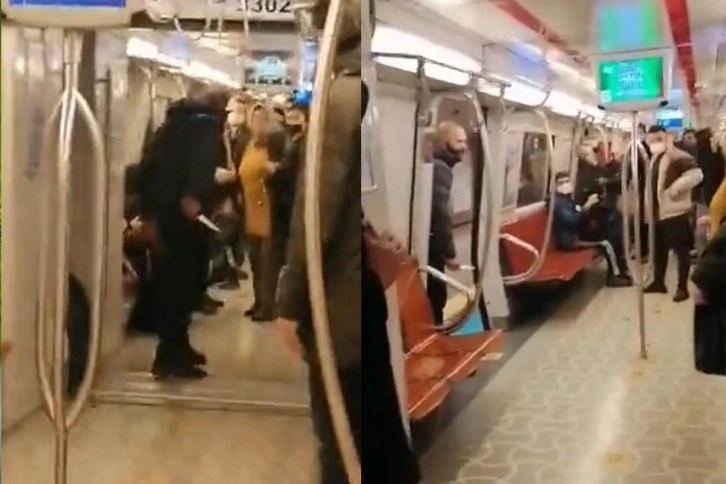 Kadıköy metrosunda dehşete düşüren görüntü