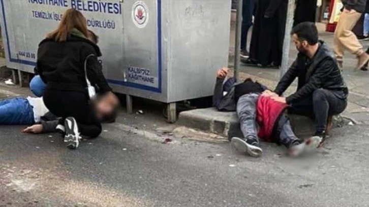 Kağıthane'de dehşet: 1 ölü, 1 yaralı!