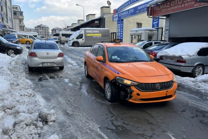 Kaportacılarda kar mesaisi başladı